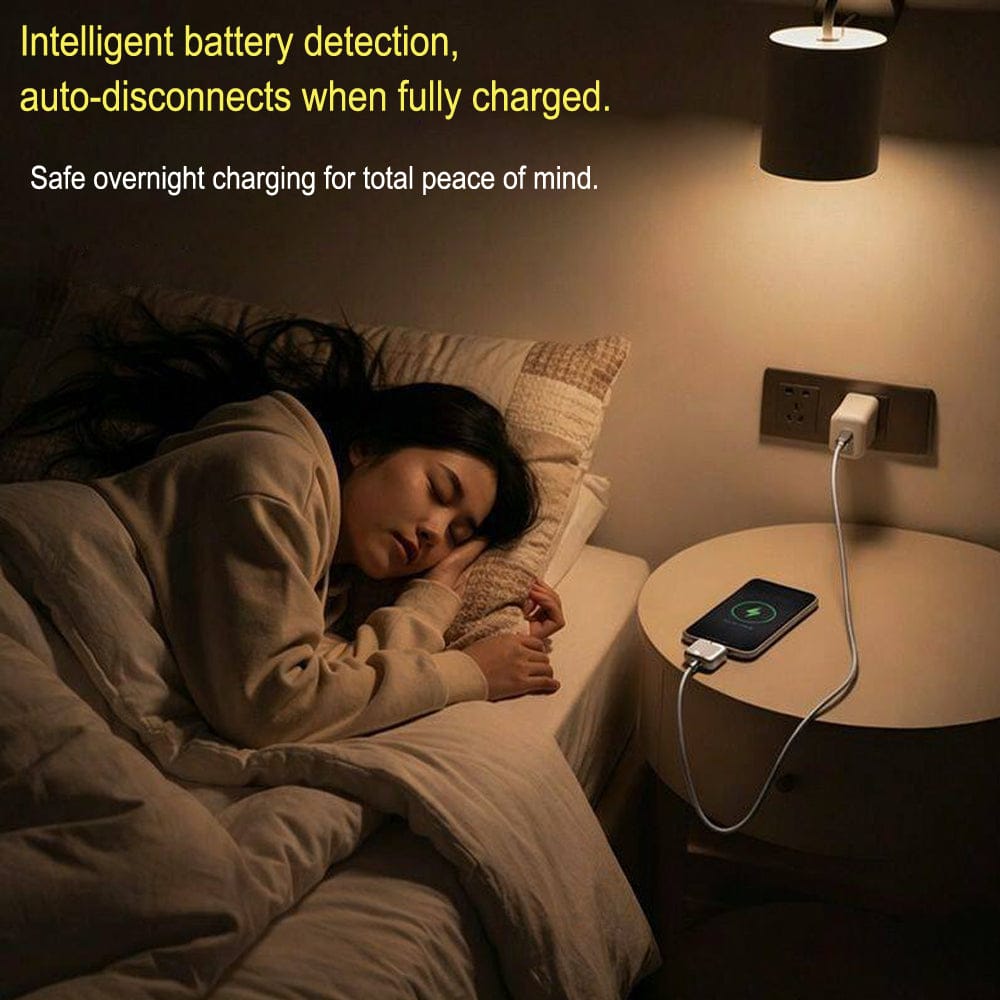 Smart Auto-stop Charging Adapter